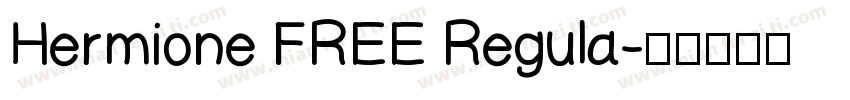 Hermione FREE Regula字体转换